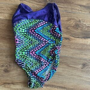 Colorful Patterned Leotard